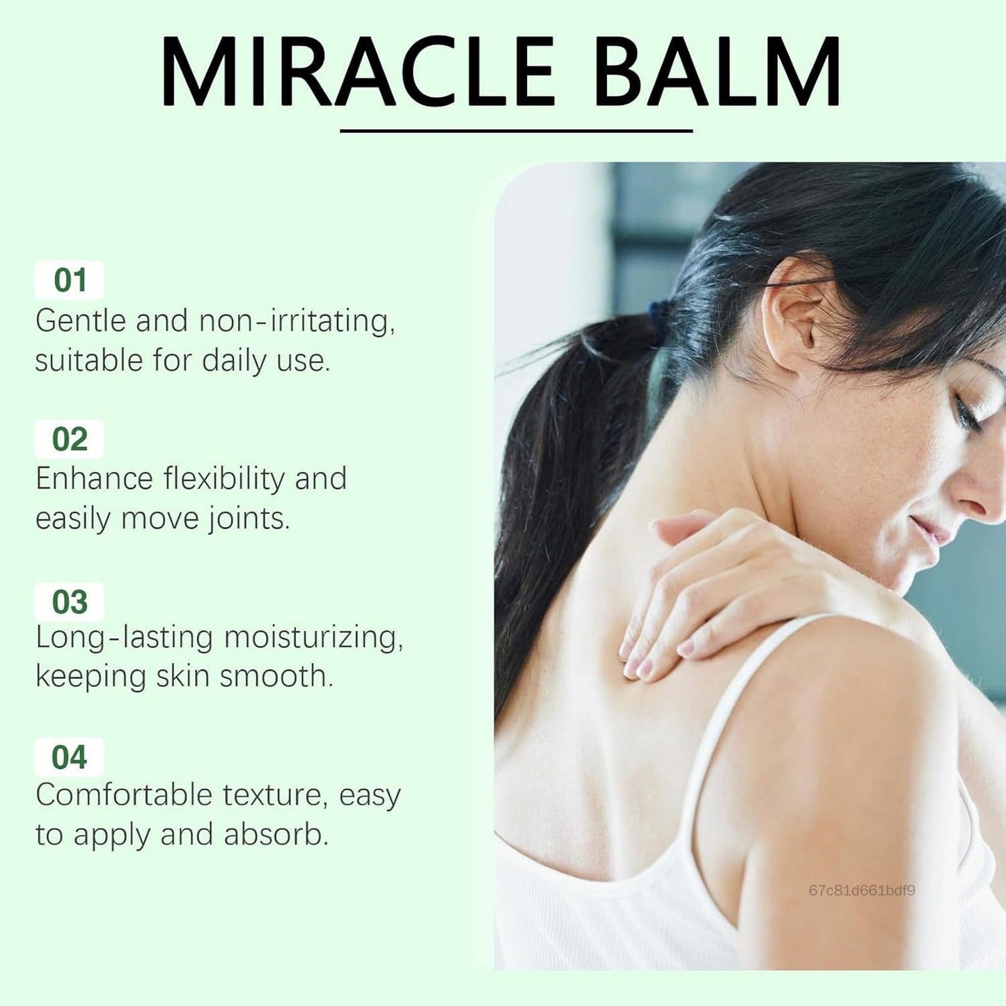 Miracle-Balm Relieve Fatigue Soreness Pain Relief Cream for Shoulder Lumbar Knee Ankle CBS-PH